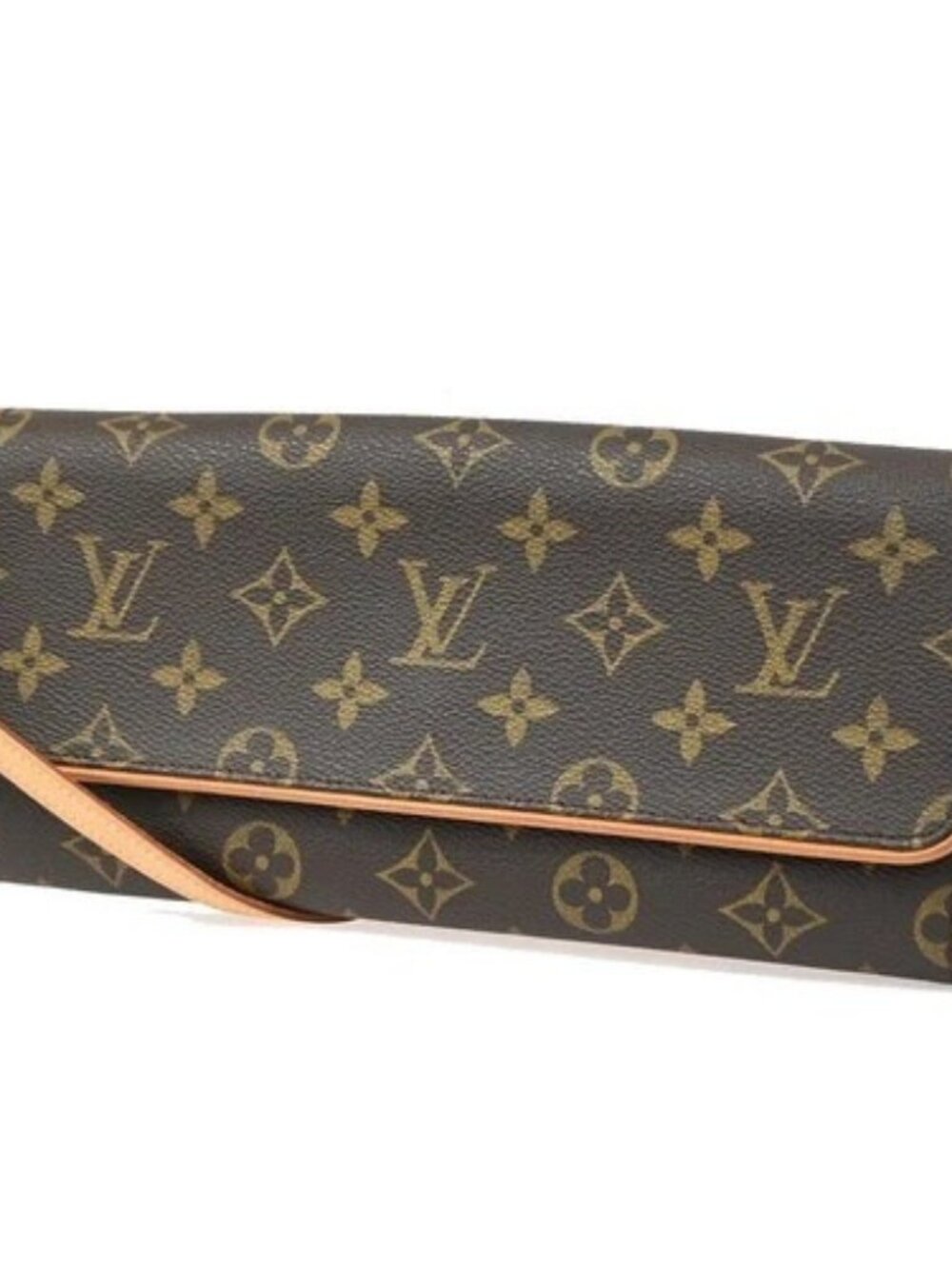 LOUIS VUITTON Pochette Twin GM 2Way Shoulder Bag Monogram Brown M51852 77ZA230
